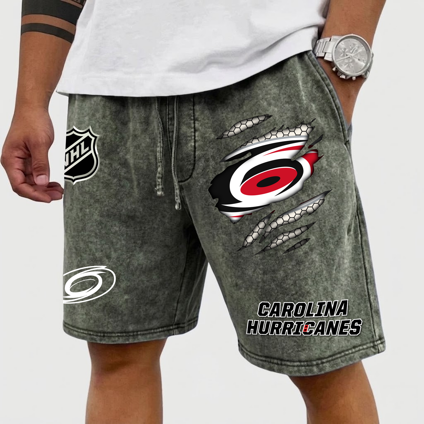 PREMIUM NHL X CH WASH SHORTS FOR SUMMER HOLIDAY NDT VHM  070426