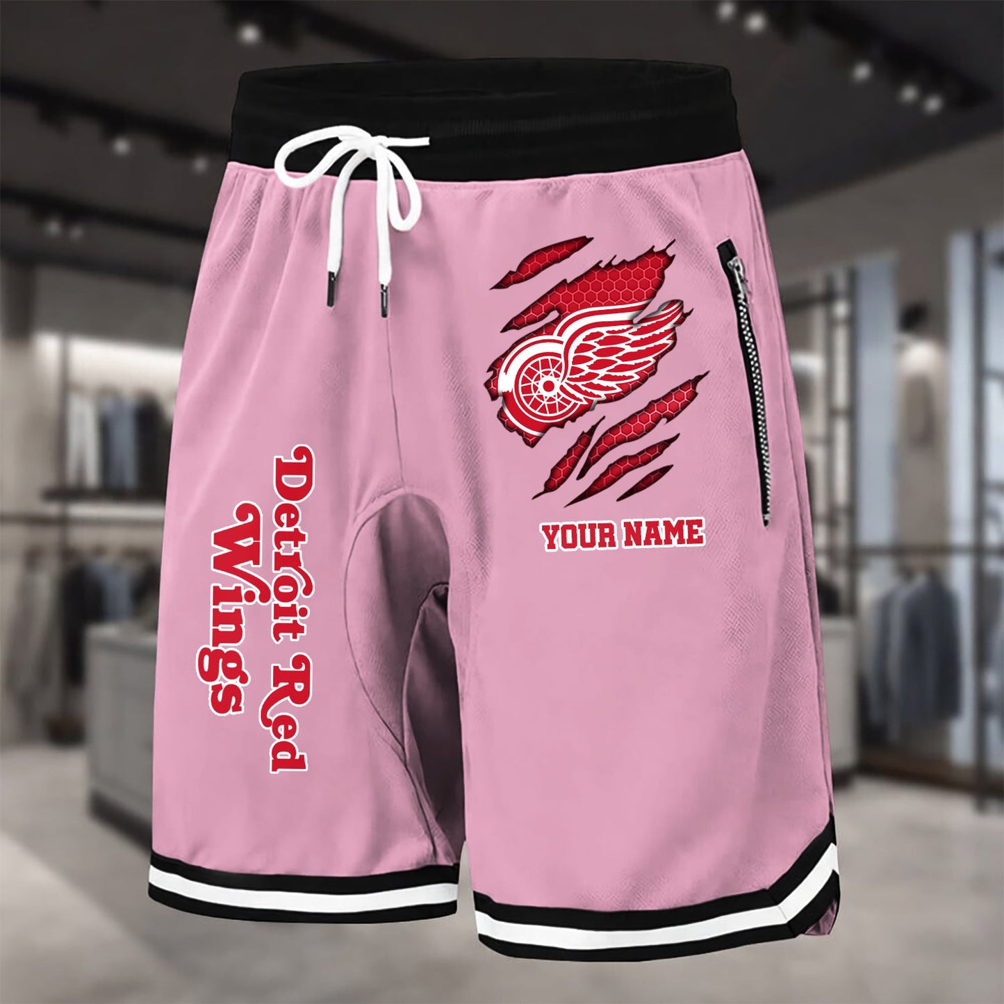 PREMIUM NHL X DRW Summer Fitness Breathable Basketball Shorts NDT NHM 240426