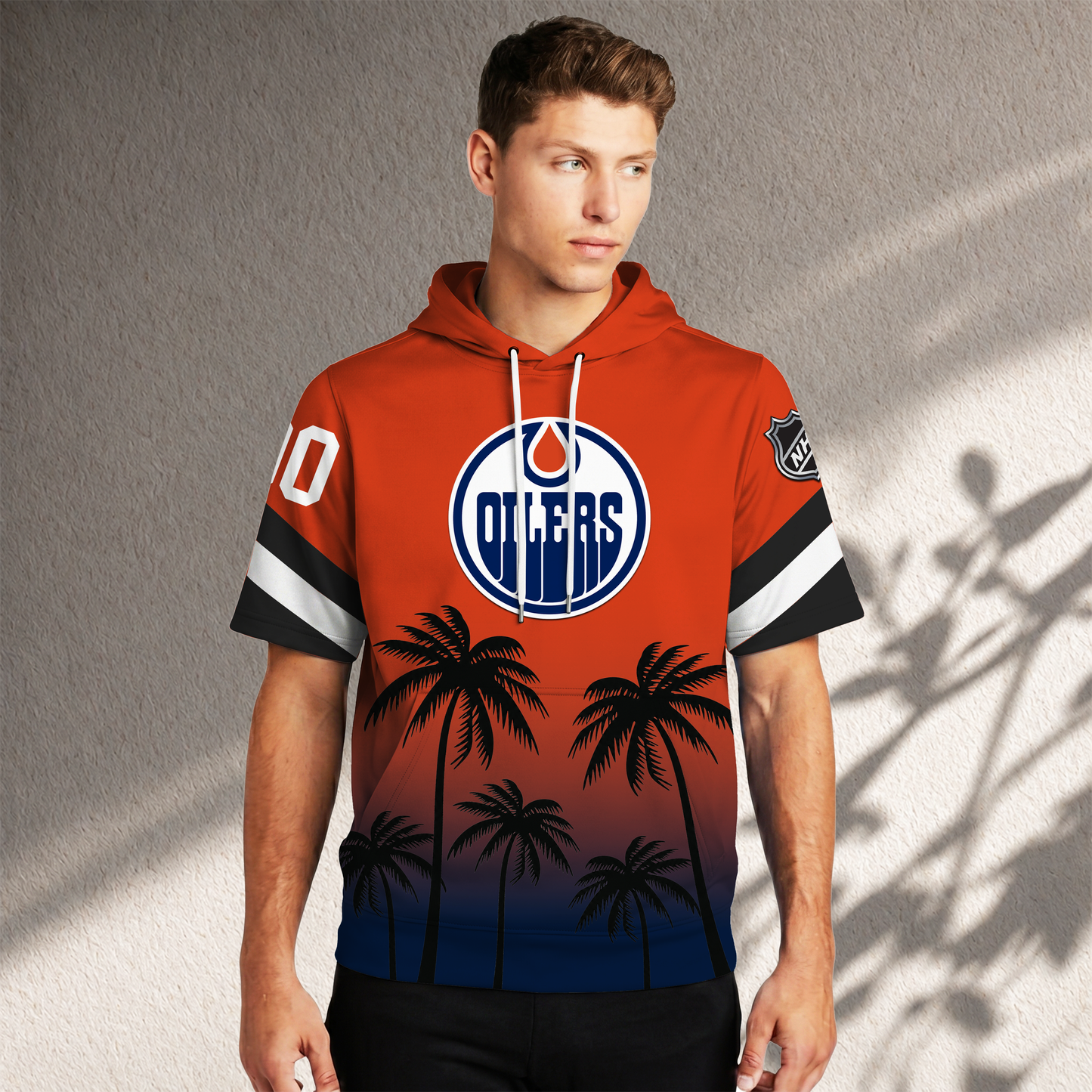 PREMIUM NHL X EO Short Sleeve Hoodie T-Shirt FOR SUMMER HOLIDAY NDT VHM 160526