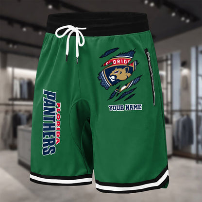 PREMIUM NHL X FP Summer Fitness Breathable Basketball Shorts NDT NHM 240426