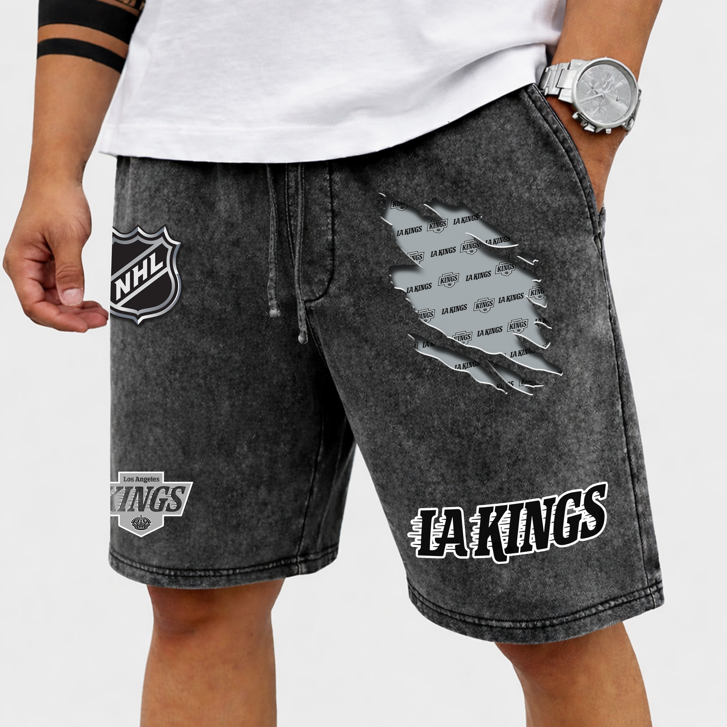PREMIUM NHL X LAK WASH SHORT FOR SUMMERS HOLIDAY V2 NDT VHM 080426