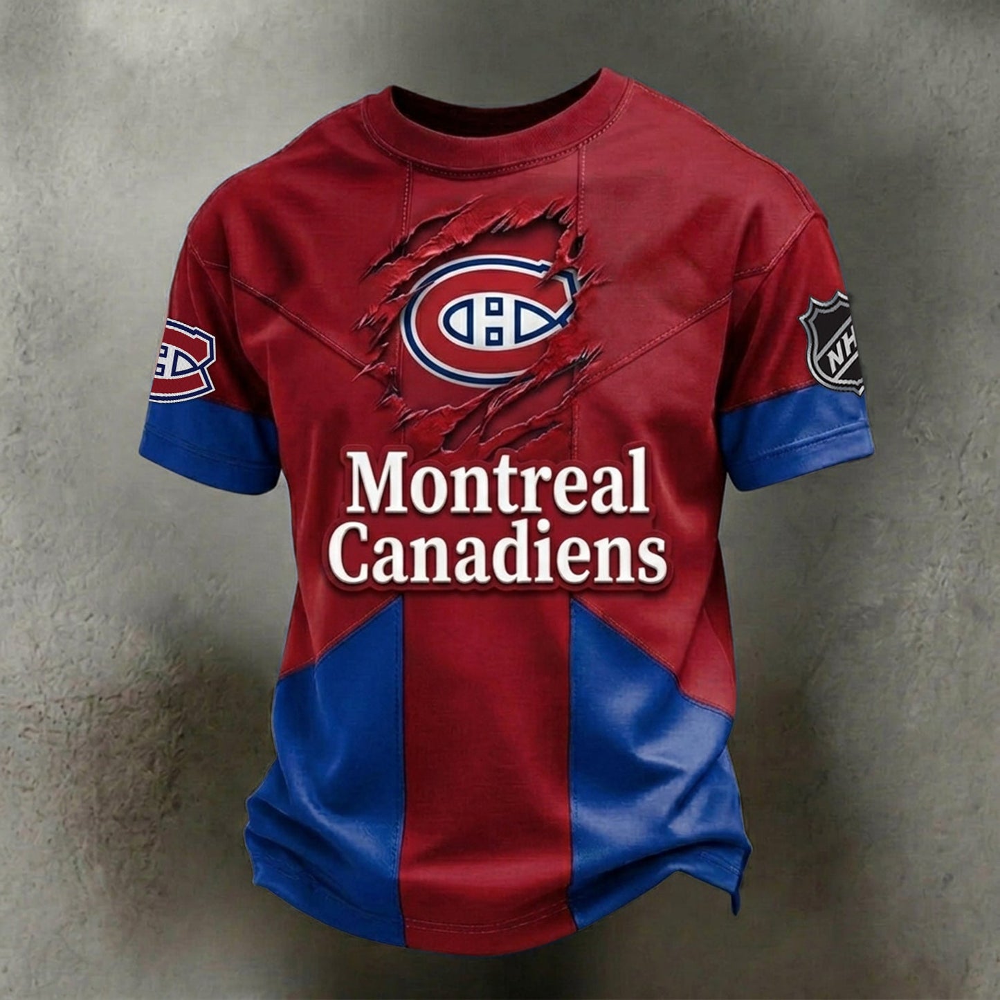 PREMIUM NHL X MC CRACK SHIRT FOR SUMMER HOLIDAY NDT NHM 080526