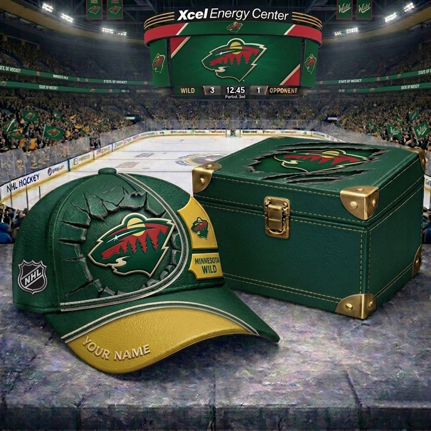 PREMIUM NHL X MW CRACK CUSTOM NAME HAT V303 NDT NHM 150526