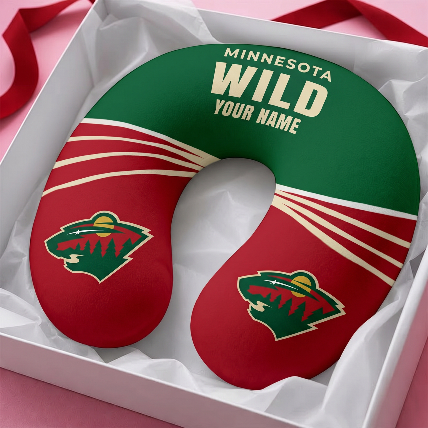 PREMIUM NHL X MW Neck Pillow Custome Name For Fan NDT VHM 150526