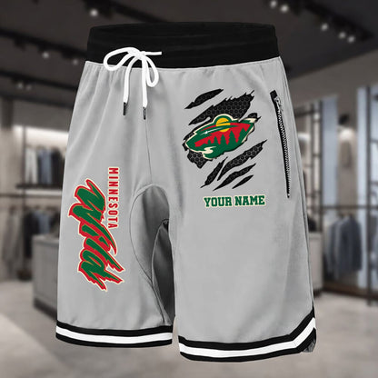 PREMIUM NHL X MW Summer Fitness Breathable Basketball Shorts NDT NHM 240426