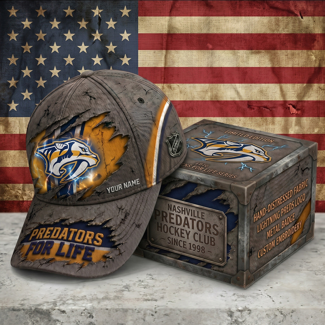 PREMIUM NHL X NP RETRO VINTAGE CUSTOM NAME HAT LIMIED EDITIONS NDT NTN 190526
