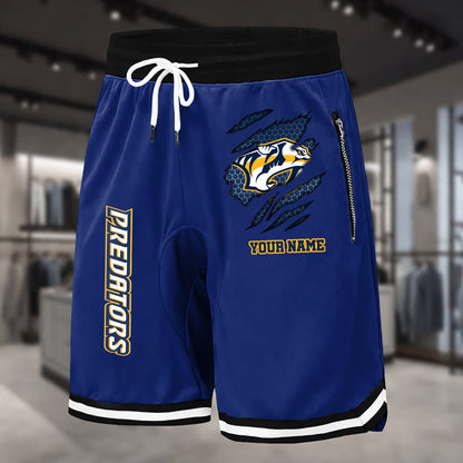 PREMIUM NHL X NP Summer Fitness Breathable Basketball Shorts NDT NHM 240426