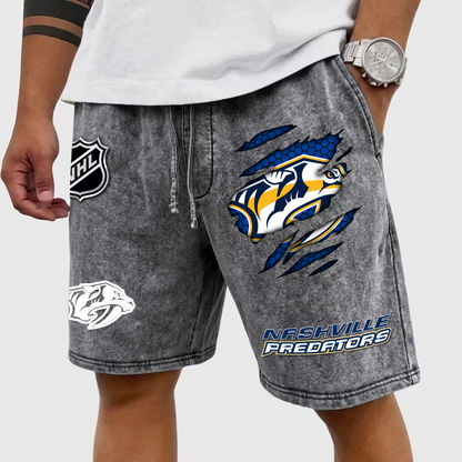 PREMIUM NHL X NP WASH SHORTS FOR SUMMER HOLIDAY NDT VHM  070426