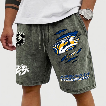 PREMIUM NHL X NP WASH SHORTS FOR SUMMER HOLIDAY NDT VHM  070426