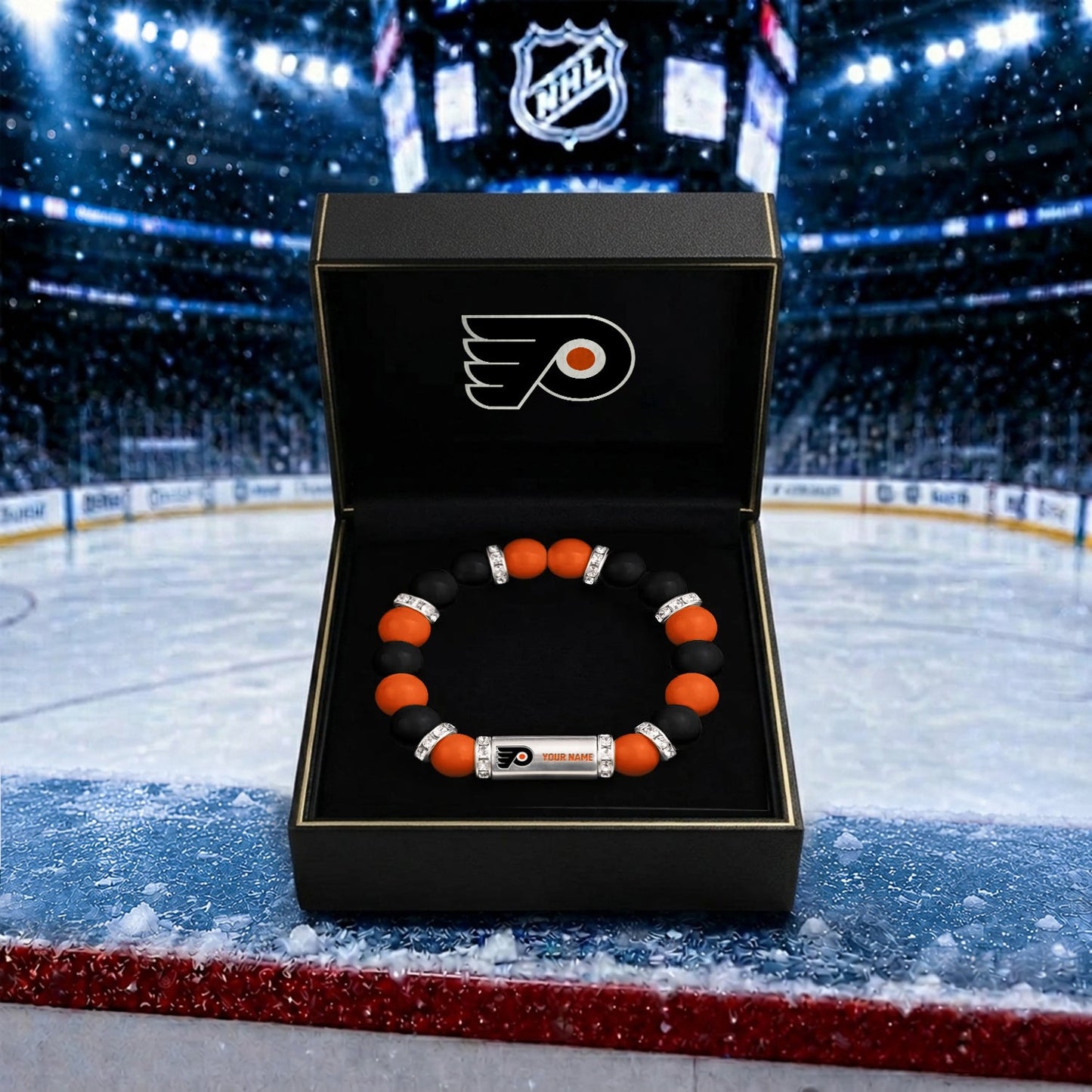 PREMIUM NHL X PF Custom Name Handcrafted Lucky Energy Bracelet Gift For Fans - Limited Edition NDT NHM 270526