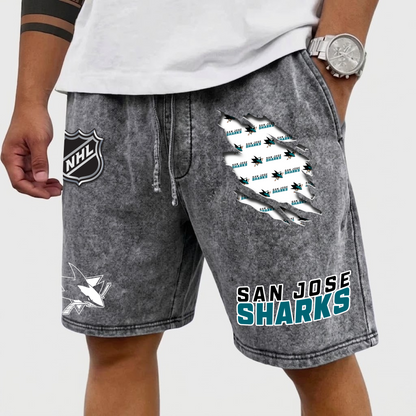 PREMIUM NHL X SJS WASH SHORT FOR SUMMERS HOLIDAY V2 NDT VHM 080426