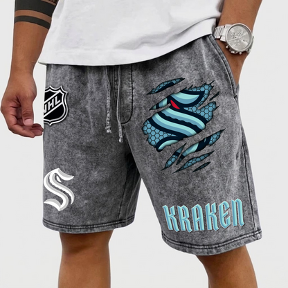 PREMIUM NHL X SK WASH SHORTS FOR SUMMER HOLIDAY NDT VHM  070426