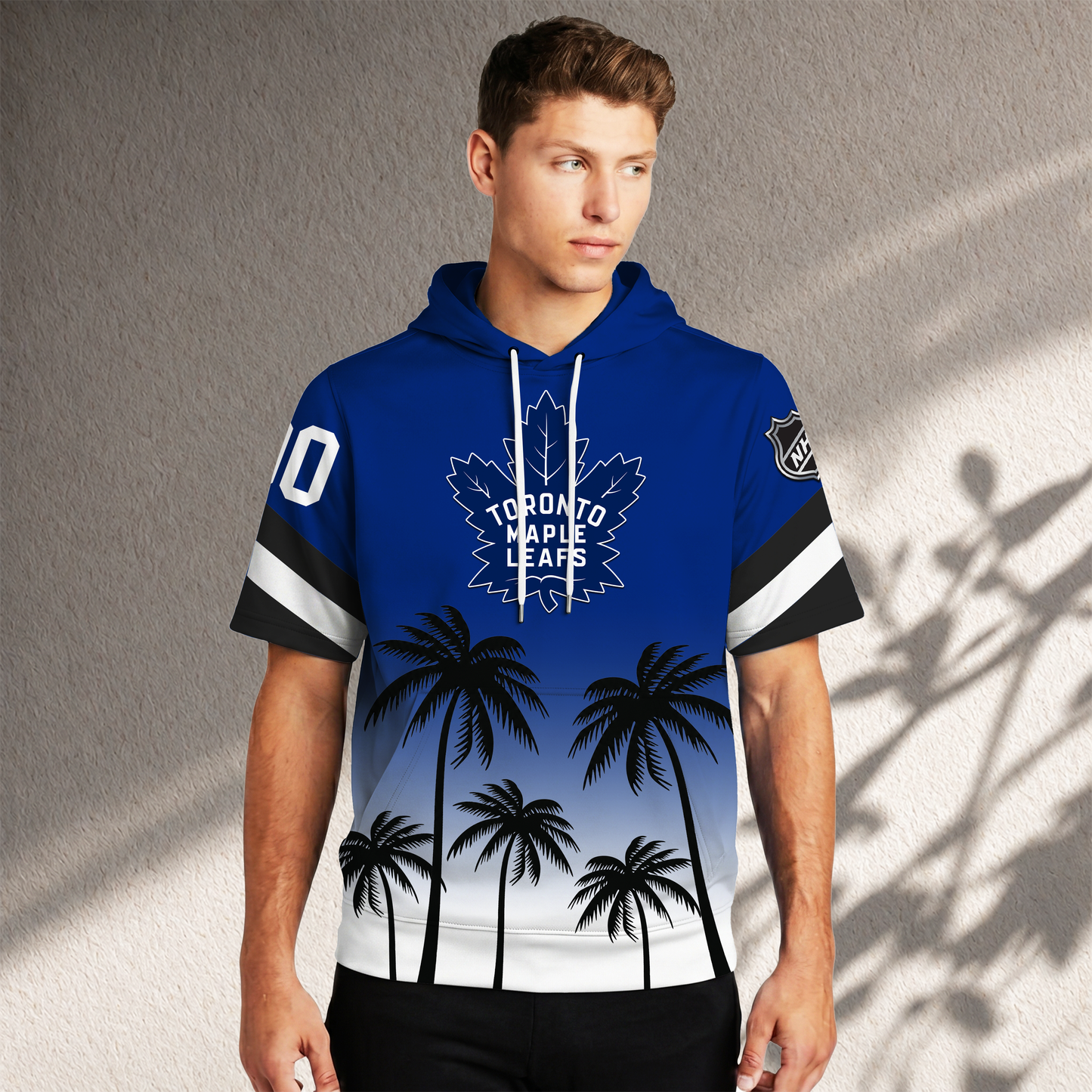 PREMIUM NHL X TML Short Sleeve Hoodie T-Shirt FOR SUMMER HOLIDAY NDT VHM 160526