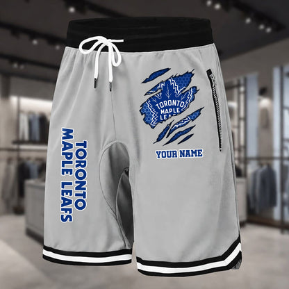 PREMIUM NHL X TML Summer Fitness Breathable Basketball Shorts NDT NHM 240426