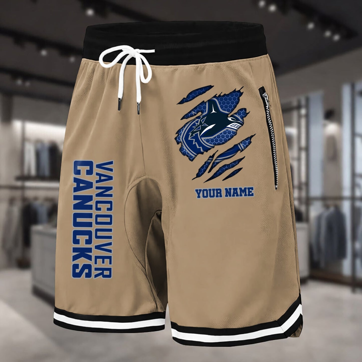 PREMIUM NHL X VC Summer Fitness Breathable Basketball Shorts NDT NHM 240426