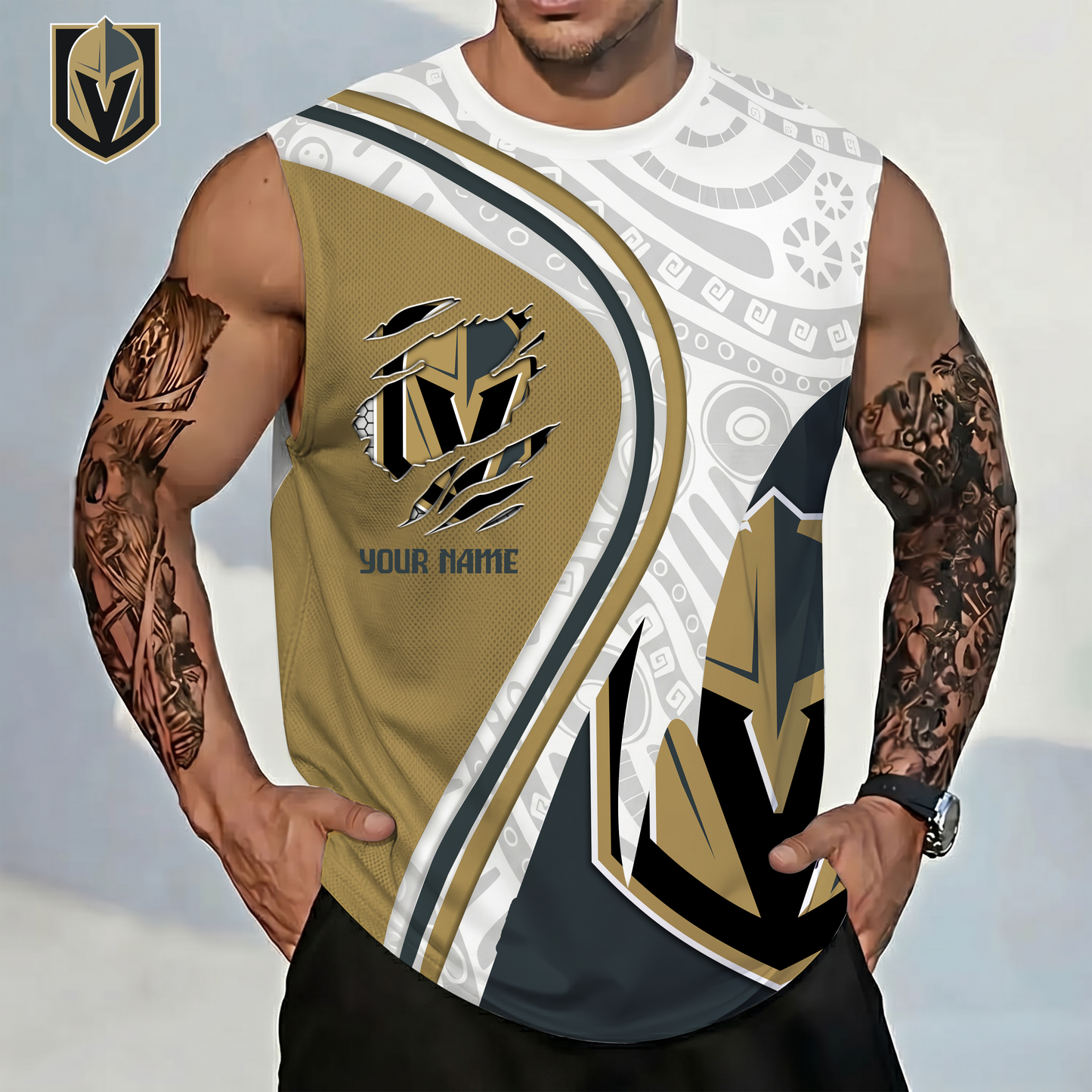 PREMIUM NHL X VGK Personalized Tank Top Gift For Fans NDT VHM 140526