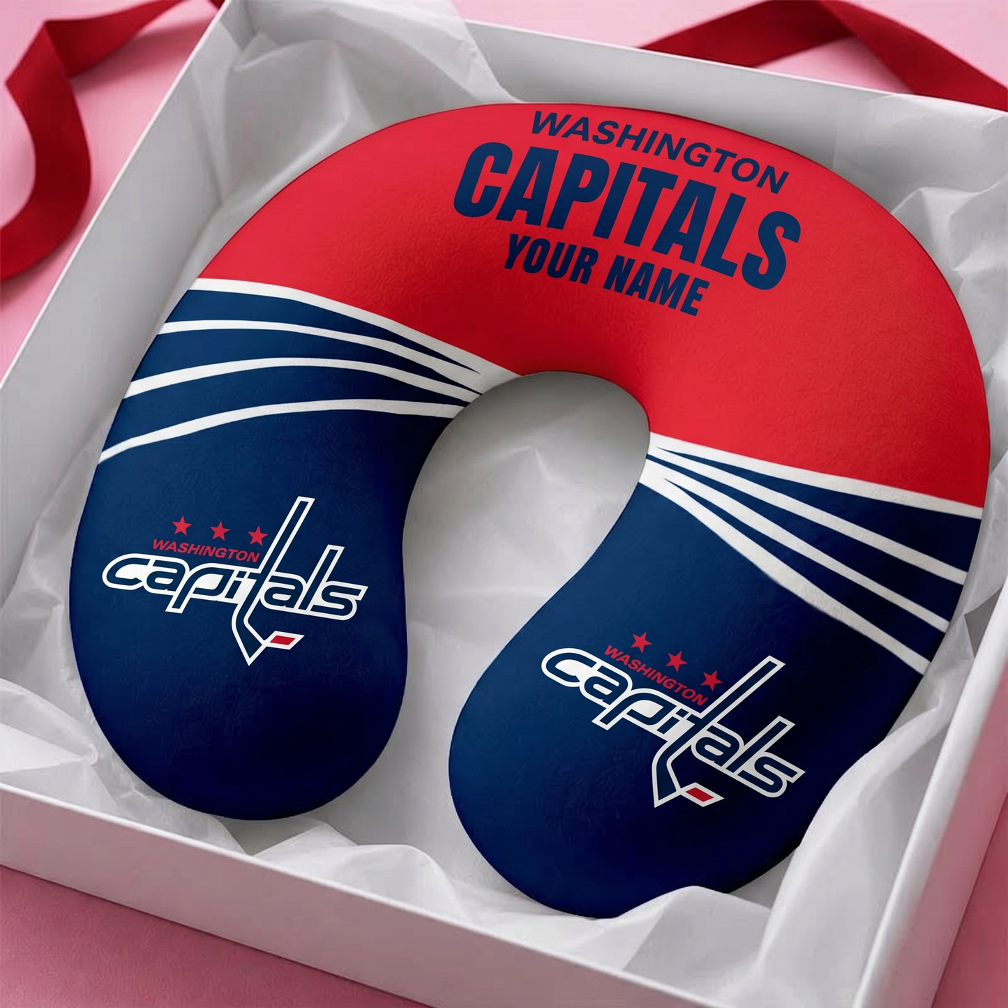 PREMIUM NHL X WC Neck Pillow Custome Name For Fan NDT VHM 150526