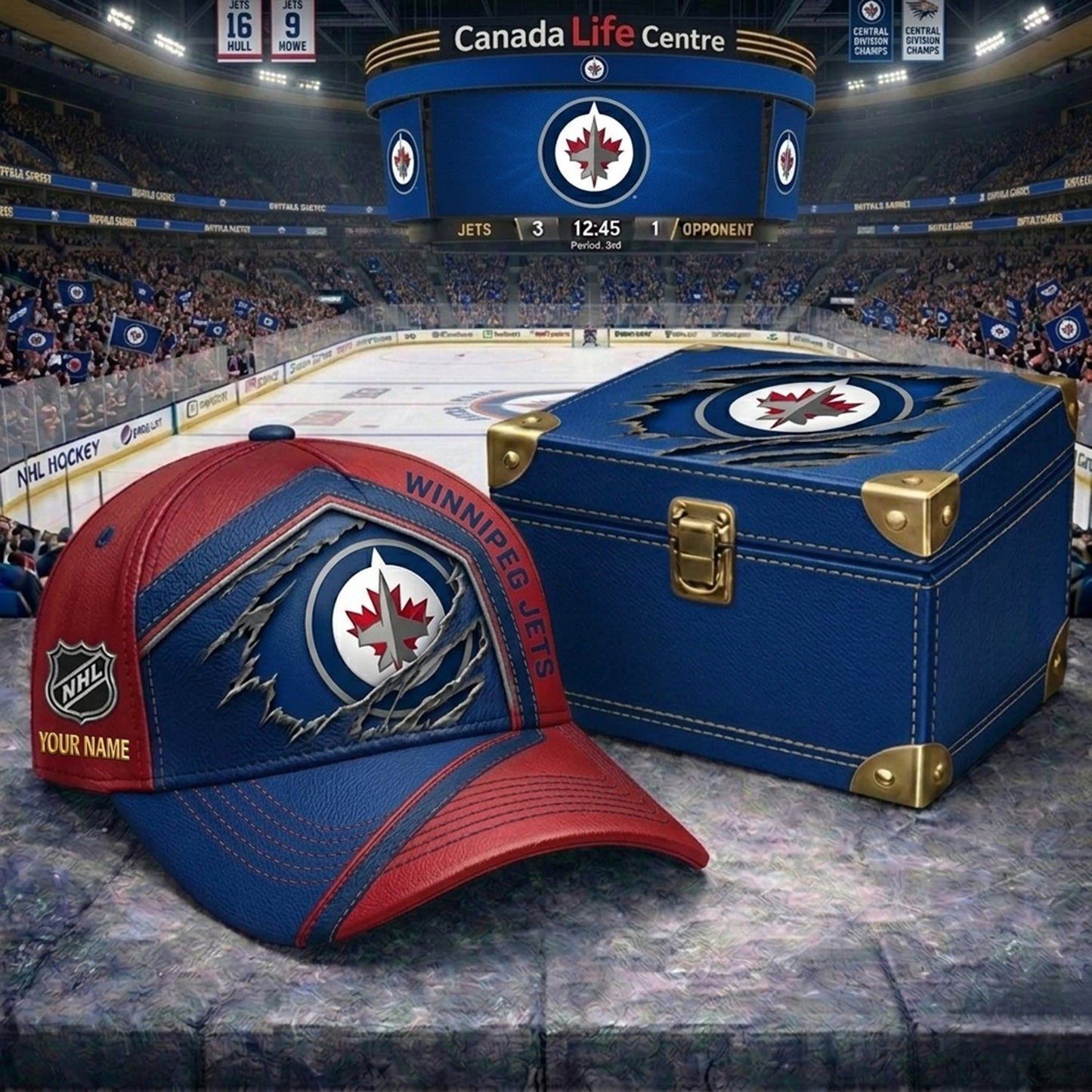 PREMIUM NHL X WJ CRACK CUSTOM NAME V3 HAT NDT NHM 170426