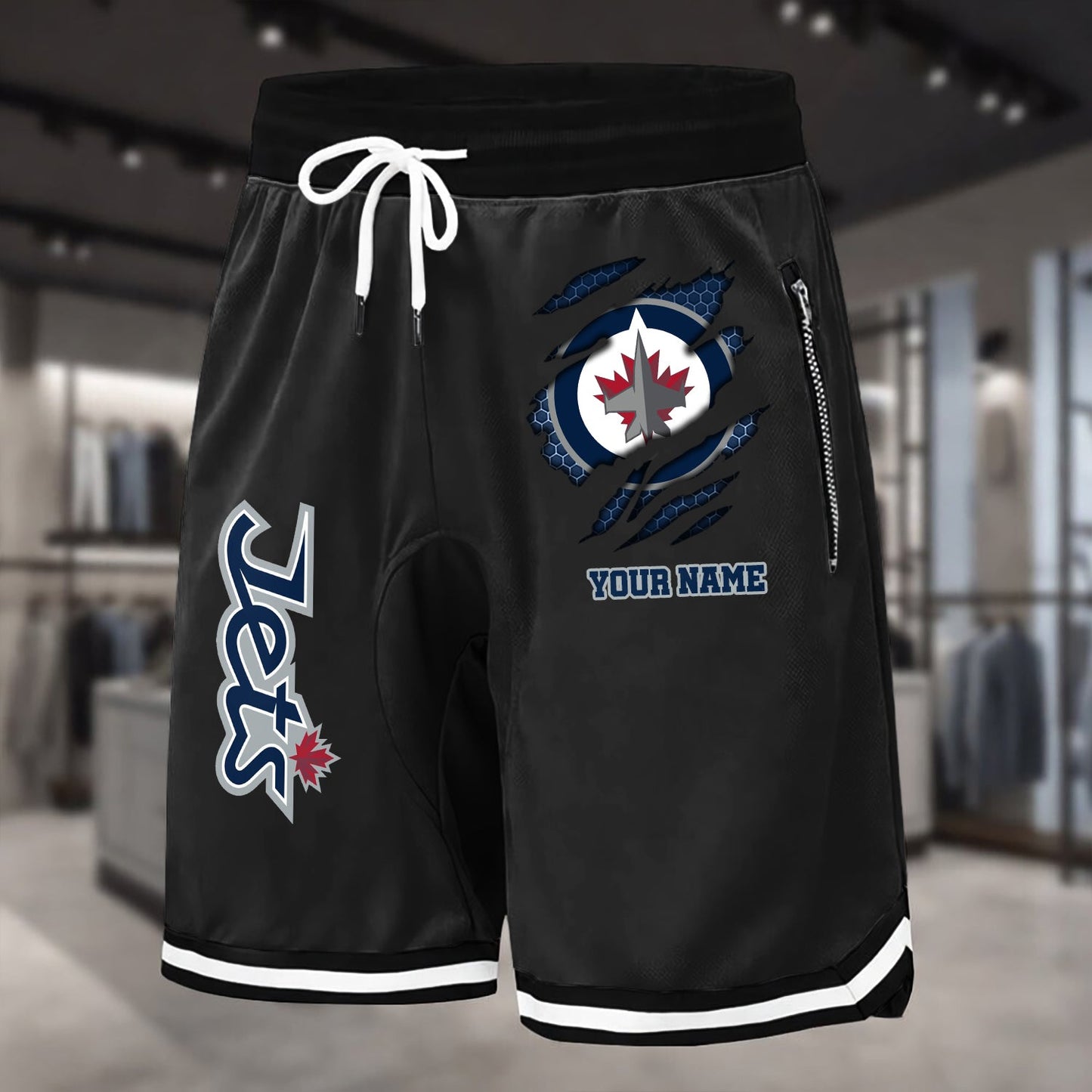 PREMIUM NHL X WJ Summer Fitness Breathable Basketball Shorts NDT NHM 240426