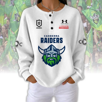 PREMIUM NRL X CR Woman Waffle  Classic Hoodie NDT NQK 240326