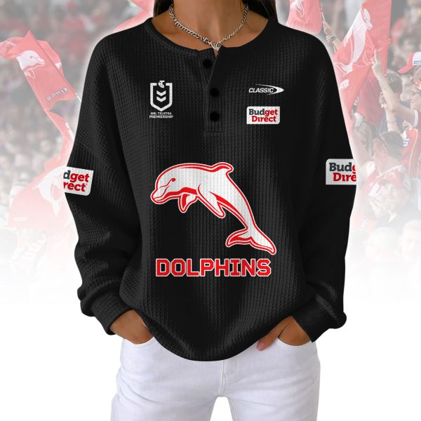 PREMIUM NRL X D Woman Waffle  Classic Hoodie NDT NQK 240326
