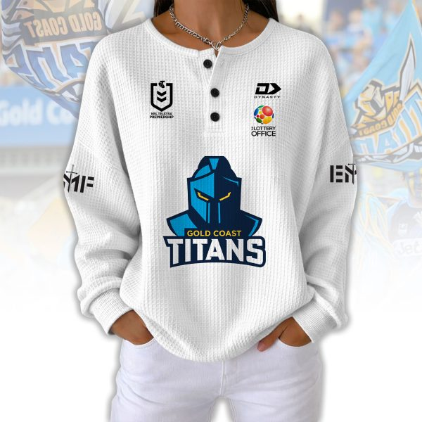 PREMIUM NRL X GCT Woman Waffle  Classic Hoodie NDT NQK 240326