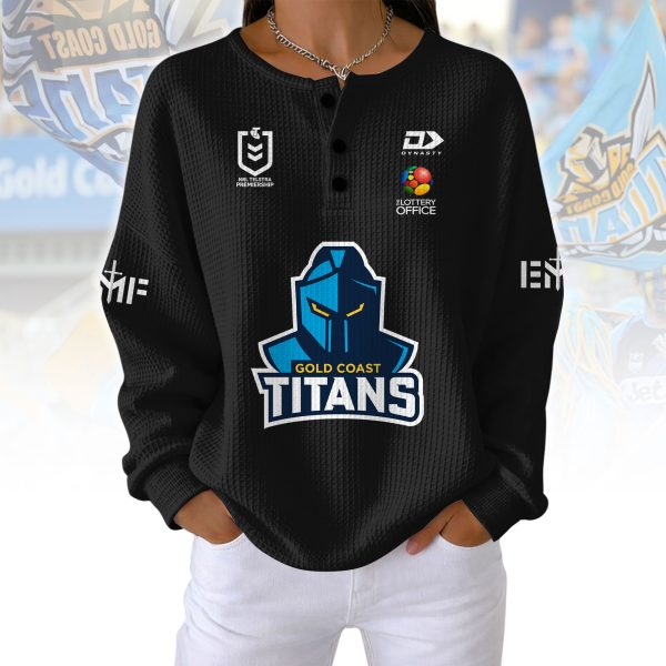 PREMIUM NRL X GCT Woman Waffle  Classic Hoodie NDT NQK 240326