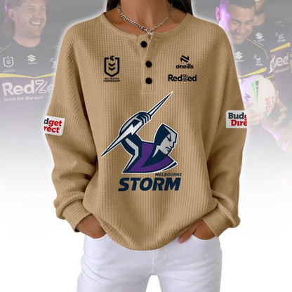 PREMIUM NRL X MS Woman Waffle  Classic Hoodie NDT NQK 240326
