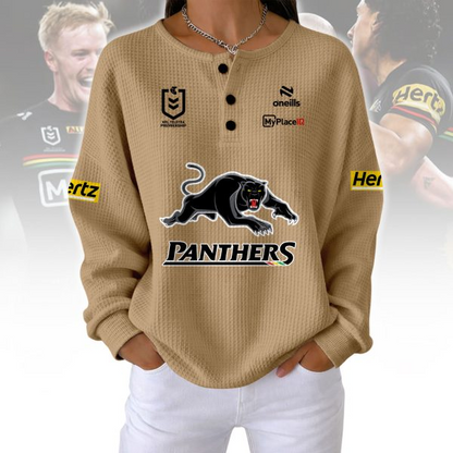 PREMIUM NRL X PP Woman Waffle  Classic Hoodie NDT NQK 240326