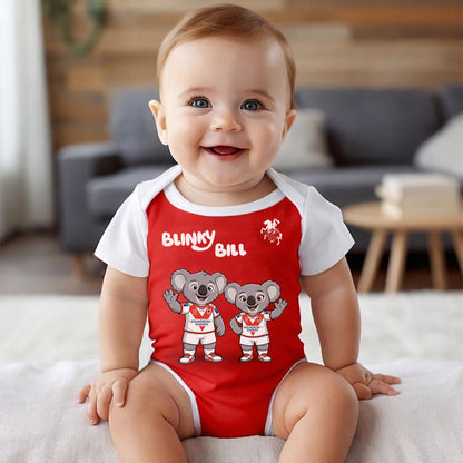 PREMIUM NRL X SID BLINKY BILL Baby Romper Custom Name For Kids NDT LVH 130426 1
