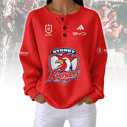 PREMIUM NRL X SR Woman Waffle  Classic Hoodie NDT NQK 240326