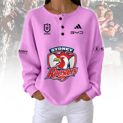 PREMIUM NRL X SR Woman Waffle  Classic Hoodie NDT NQK 240326