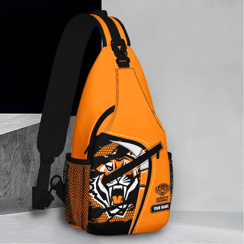 PREMIUM NRL  X WT New Style Sling Bag Custom  Name NDT VHM