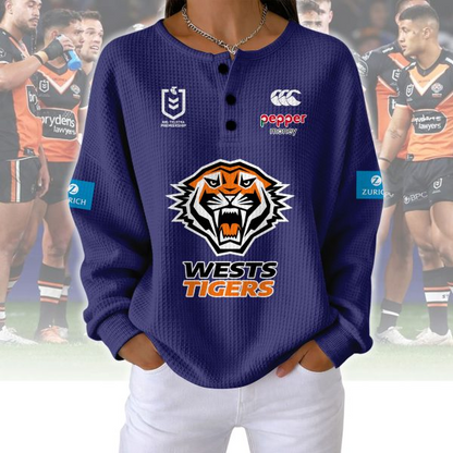 PREMIUM NRL X WT Woman Waffle  Classic Hoodie NDT NQK 240326
