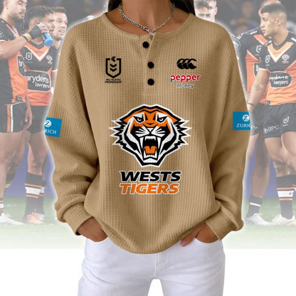 PREMIUM NRL X WT Woman Waffle  Classic Hoodie NDT NQK 240326