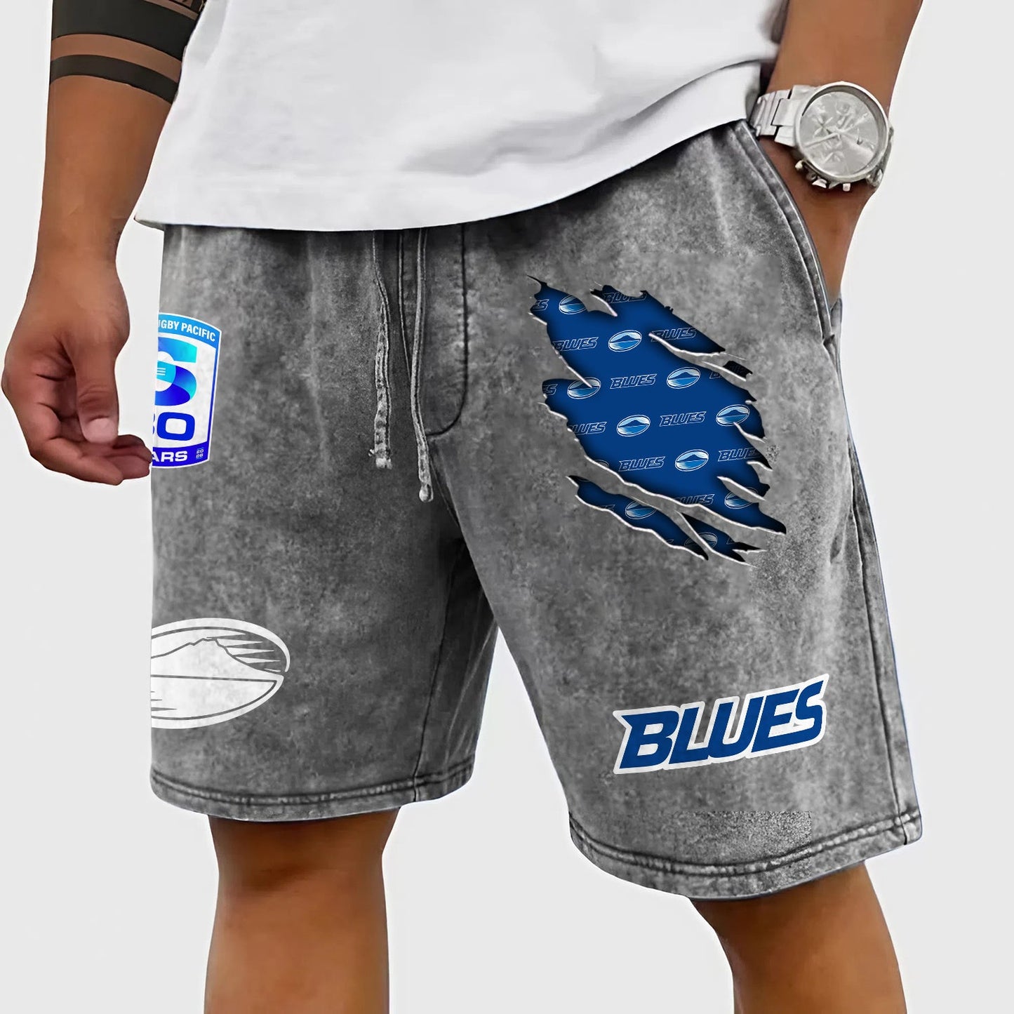 PREMIUM SRP X BLU Wash Shorts FOR SUMMER HOLIDAY V2 NDT NHM 080426