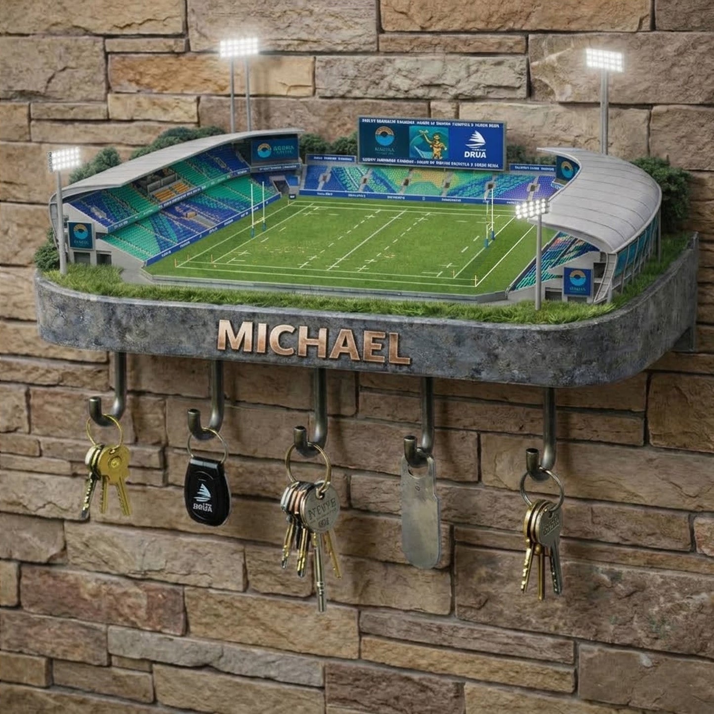 PREMIUM  SRP X NSW  Stadium Wood Key Hanger Limited Editions NDT NTN