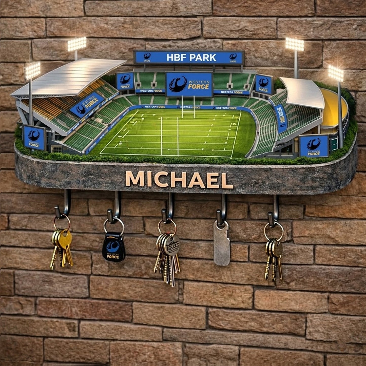 PREMIUM  SRP X WF  Stadium Wood Key Hanger Limited Editions NDT NTN