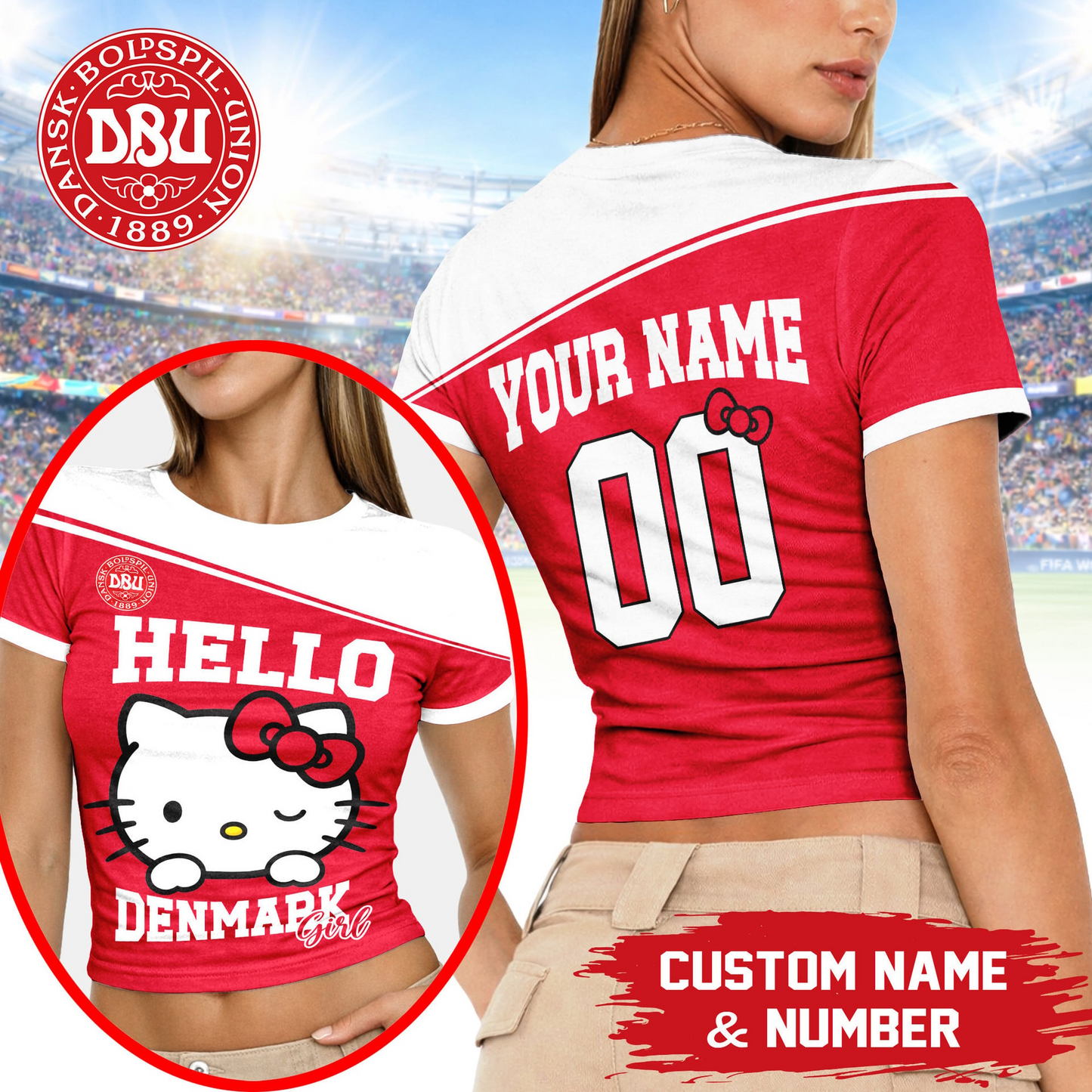PREMIUM  WC26 X DEN Play Cute 3D Baby Tee NDT VHM 190526