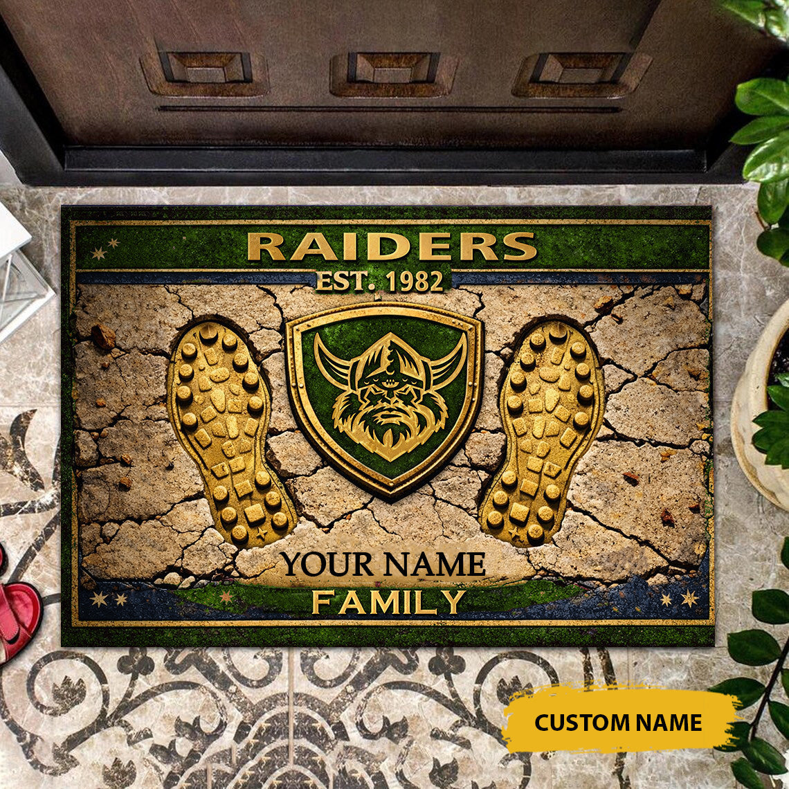 PREMIUM X  CR Doormat Personalized Limited Edition For Home NDT NTN