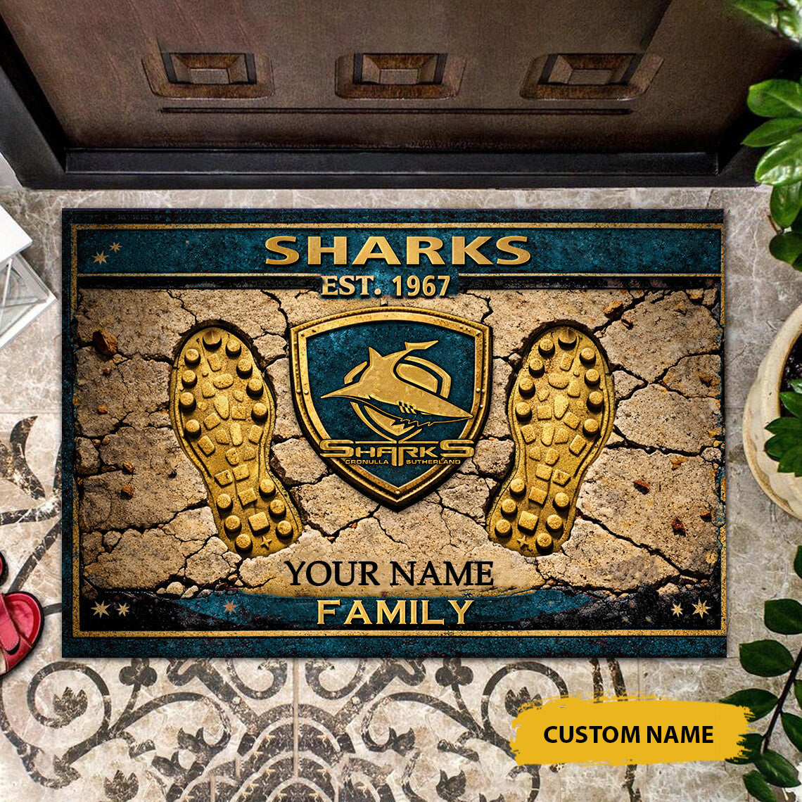 PREMIUM X  CSS Doormat Personalized Limited Edition For Home NDT NTN