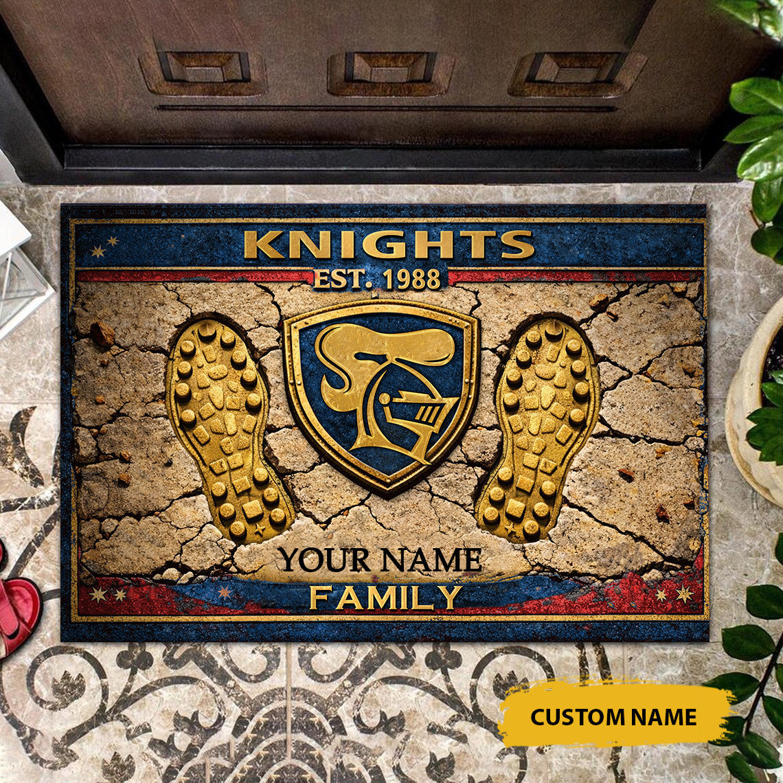PREMIUM X  NK Doormat Personalized Limited Edition For Home NDT NTN