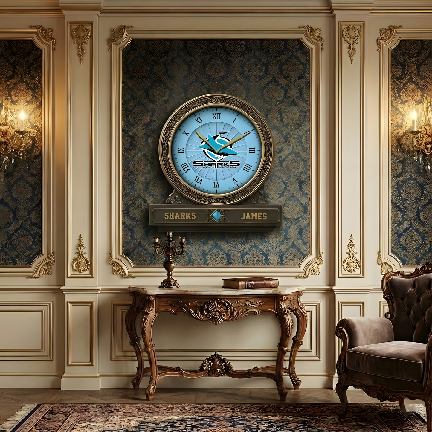 PREMIUM NRL X CS ROYAL Acrylic Wall Clock For Sweet Home Limited Editions NDT LVH 260226