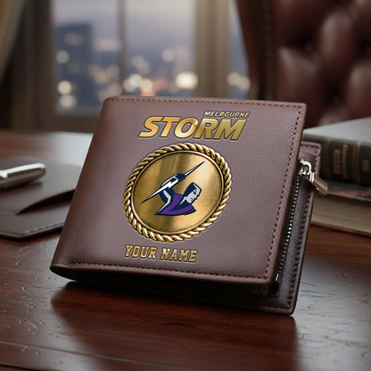 PREMIUM NRL X MS Man Leather Wallet Limited Editions NDT NQK 260226