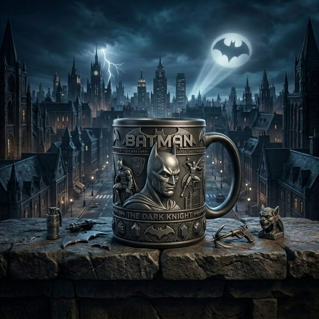 PREMIUM BAT X  3D Embossed Mug Collector's Edition V3 NDT NTN 020326