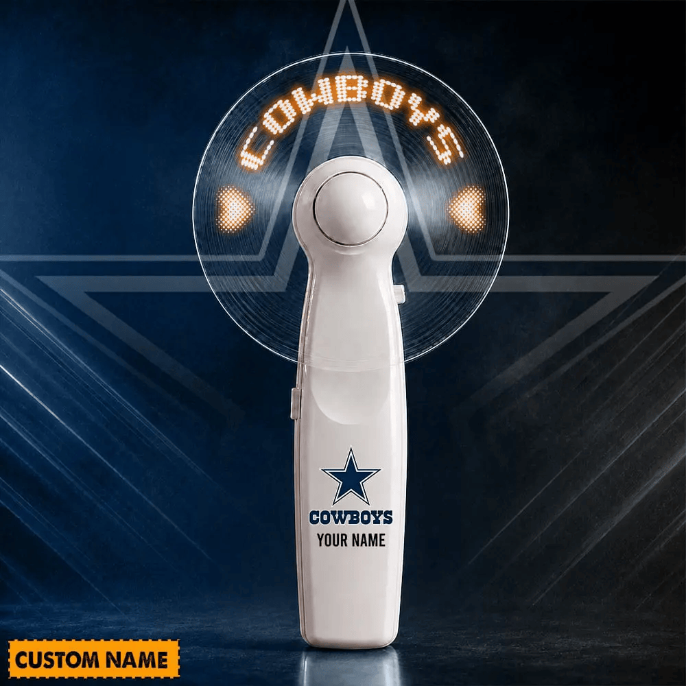 PREMIUM NFL X DAL USB Led Fan Custom Name Limited Editions NDT LVH240526