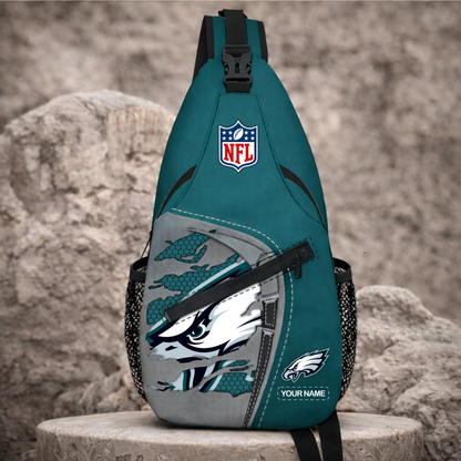 PREMIUM NFL X EAG  New Style Sling Bag CUSTOME NAME LIMITED EDITIONS NDT VHM 240226