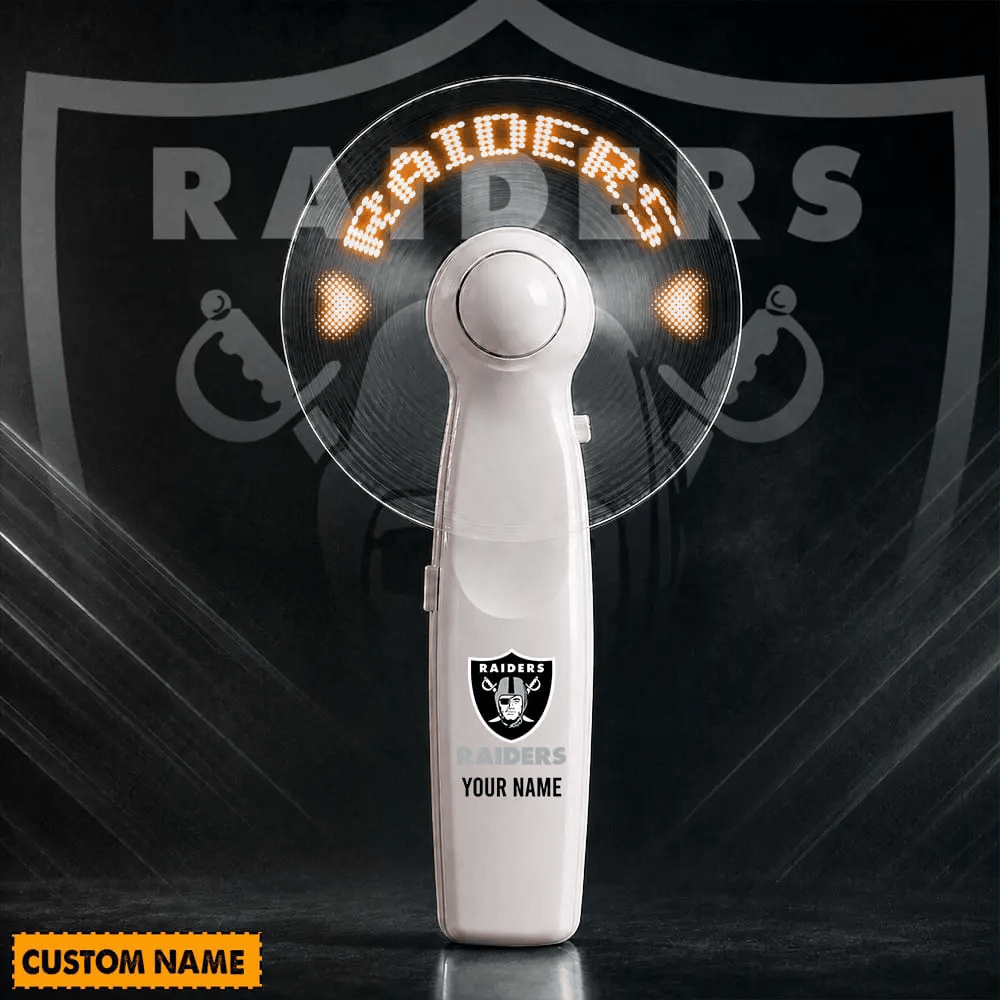 PREMIUM NFL X LV USB Led Fan Custom Name Limited Editions NDT LVH240526