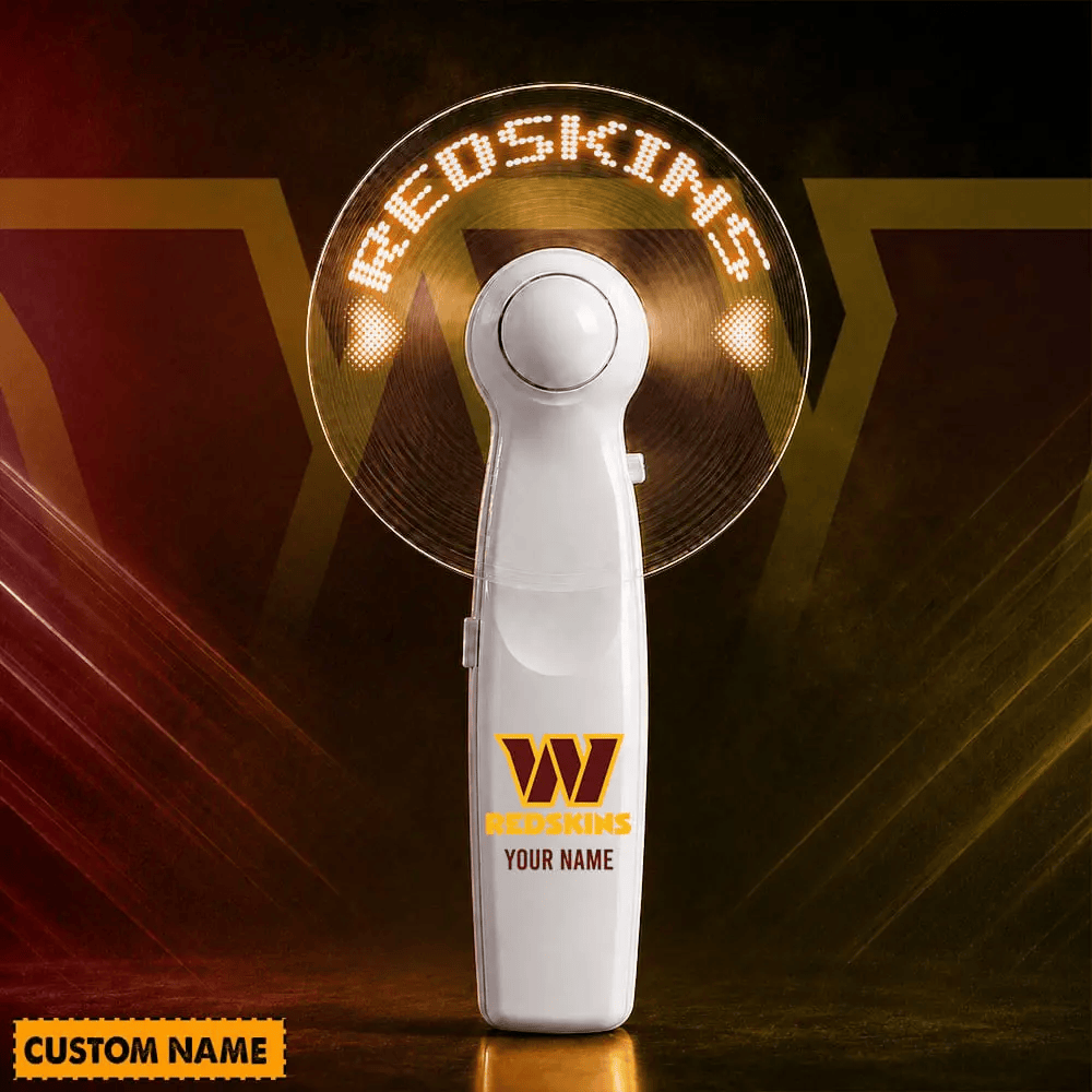 PREMIUM NFL X WAS USB Led Fan Custom Name Limited Editions NDT LVH240526