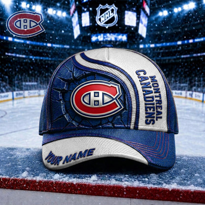 PREMIUM NHL X MC Embroidered Hockey Custom Name HAT NDT NHM 250526